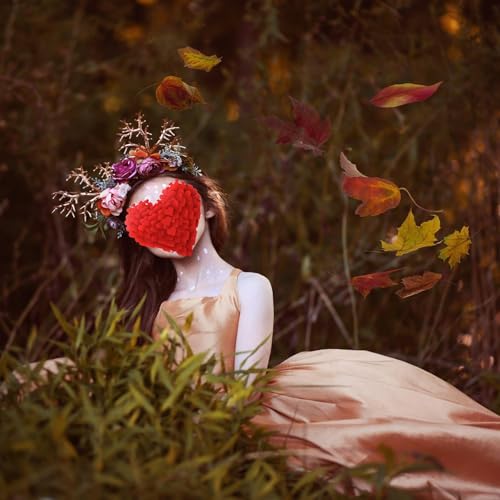 Image of Vivivalue Handmade Adjustable Flower Wreath Headband Halo Floral Crown Garland Headpiece Wedding Festival Party