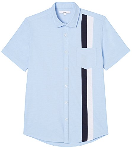 Marchio Amazon - find. Camicia a Righe a Manica