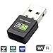 Produktbild Fahren Sie mit kostenlosem 600-Mbit/s-USB-WLAN-Dongle-Adapter, kabellosem Dual-Band-USB-LAN-Netzwerk für PC-Desktop-Laptop-Tablets, Unterstützung von Windows/XP/Vista/7/8/10/Linux/Mac OS X
