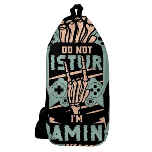 Sac à dos à bandoulière squelette léger pour libérer vos mains avec style au quotidien