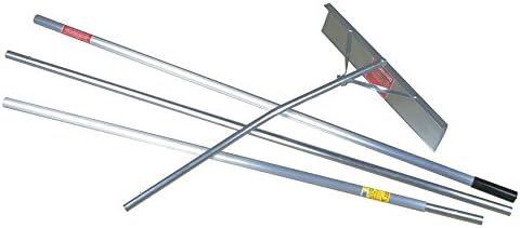 Snow Roof Rake Scraper, 24 in, 16 ft.