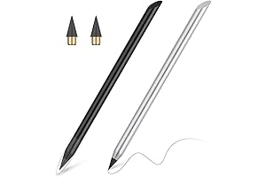AUAUY Stylish Inkless Pen, 2PCS Premium Infinity Pencil