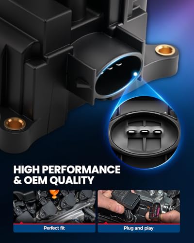 Image of KAX Ignition Coils & Spark Plugs Set Fit for Ford Focus, Escape | (w /tool) Focus 2000-2004 2.0L, Escape 2001-2004 2.0L, Contour 1999-2000 2.0L, Tribute 2001-04 2.0L, Mystique 1999-00 2.0L