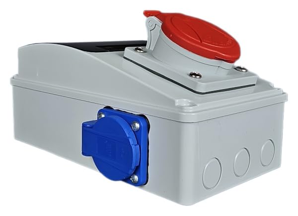 Keraf Contactdooscombinatie CEE - 18392 / Type 18 Volrubber Verdeler 3x CEE 32/2/42, Verkoop Per 1 X 1 Stuk 114458 8719433009215 6686275 Beschermingsgraad Ip Ip44 Materiaal Behuizing Rubber Kleur Zwart