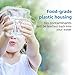 AQUA CREST RV Water Filter, RV Inline Water Filter with NSF Certified, Reduces Chlorine, Bad Taste and Odor, Ideal for Garden and Camper (Filter 4 Pack)