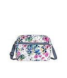 LeSportsac Paintdrop Floral Daniella Crossbody Bag, Style 2434/Color F965, Vibrant Abstract Modern...