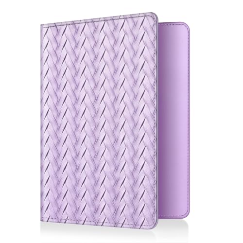 Image of FINTIE Passport Holder, Slim Travel Wallet RFID Blocking Card Case Cover Passport Cover Protector Essentials with Credit Card Slots for Women /Men | Slim
