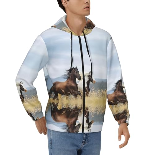 Sweat à capuche zippé homme idéal pour vos sorties urbaines de mi-saison
