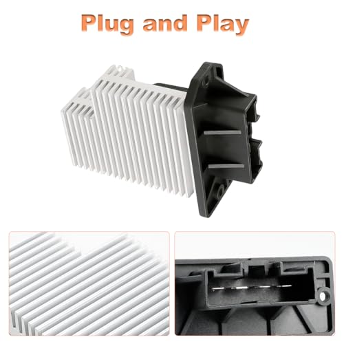 Image of WMPHE A /C AC Blower Motor Resistor Replacement for 8716532010 87165-32010 499300-2090 Compatible with Toyota 4Runner Sienna Sequoia Avensis Solara Previa Lexus ES300 GS300 Vauxhall Astra Mk