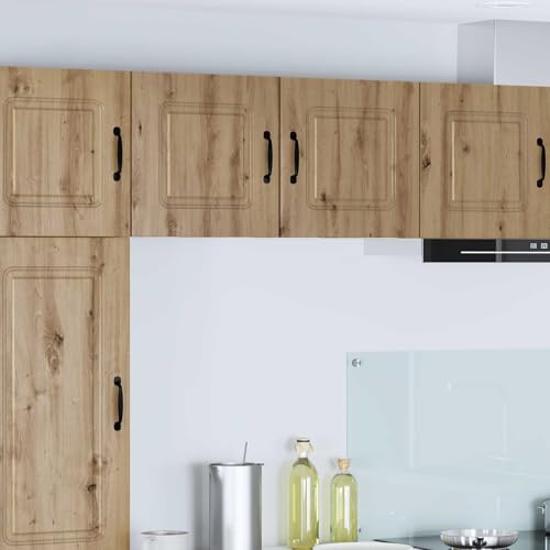 Fecpoo Armario de cocina con espacio de almacenamiento Kalmar Artisan-roble de madera de 40 x 31 x 40 cm para interior