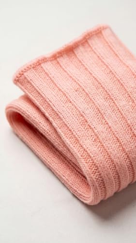 Image of Women's Cable Knit Leg Warmers - Ribbed Knee High Boot Socks for Winter, Layering & Dance Warmups