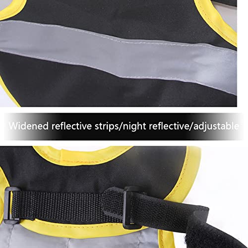 2Pcs Huhn Weste, WideSmart Hühnersattel Reflective Vest für Huhn - Pet Kleidung Geflügel Henne Sattel Schürze Federschutz Schürze Schutz Rückenschutz Jacke