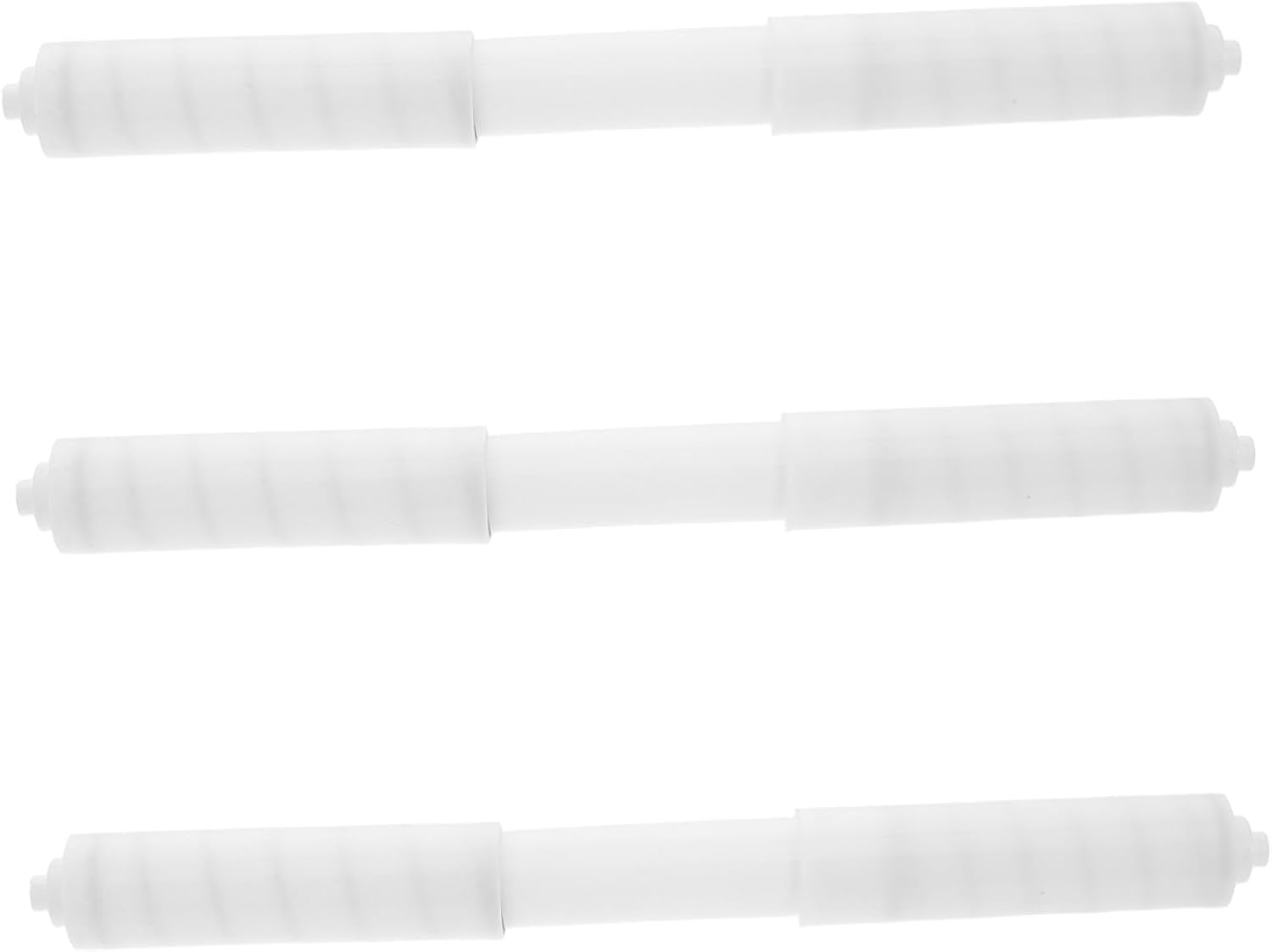 3pcs Toilet Paper Roll Holders, Flexible Bathroom Tissue Spindles for RV Camper Vanity Storage