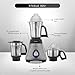 Preethi Steele Mixer Grinder with Turbo Vent and Improved Couplers
