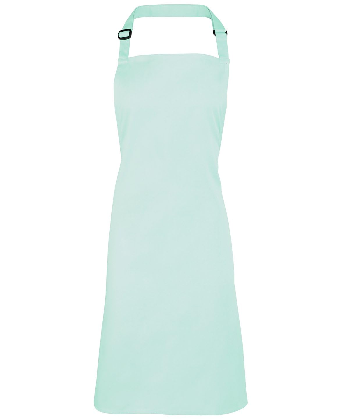 Workwear World Aqua Spectrum Collection Adjustable Halter Neck Kitchen Hospitality Catering Bar Service Bib Apron (Aqua)