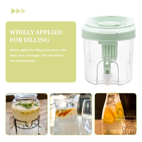 Carafe à eau froide 4l grand volume pour boissons fraîches - 8