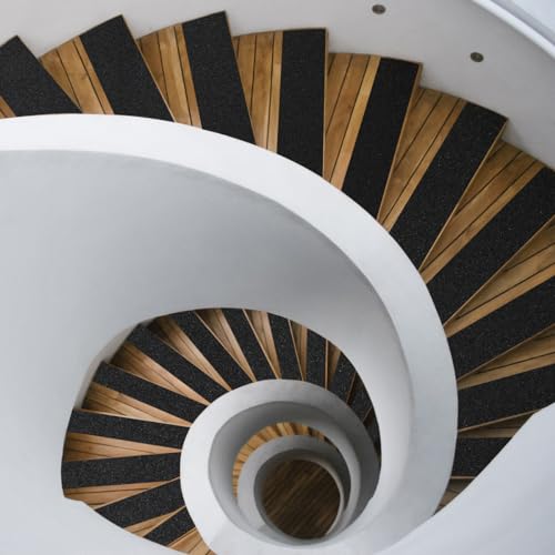 Image of Anti Slip Tape Black 2 in x 20FT Non Skid Tape for Stairs Outdoor Indoor, Best Grip Non Slip Strips Tape High Traction Adhesive for Stairs Step