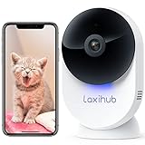LAXIHUB Hundekamera Überwachungskamera Innen Kamera Hundekamera mit App WLAN 5 GHz Haustierkamera...
