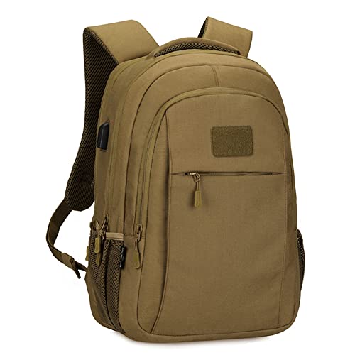 Eysee Nylon Backpack, Camping Rucksack, Hiking Backpack Trekking Daypack, Water Resistant, Brown, ??