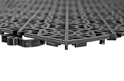 andiamo Kunststof tegels vloertegel tuintegel terrastegels balkontegel binnen en buiten waterdoorlatend weerbestendig… - Image 5