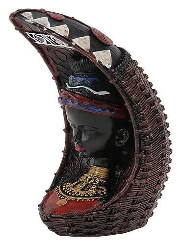 Statue of Wealth en résine RLKHXBS : figurine style ethnique pour la décoration de table et bureau