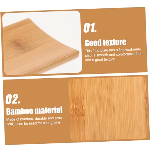 Bandeja rectangular para sushi 6 pcs Luxshiny miniatura 6