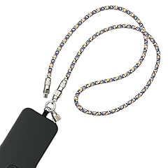 Generico Smartphone Lanyard, Tragbares Handy-Ladekabel, 2-in-1 Diebstahlschutz Handyband und Tragbares Ladekabel für Tablet Smartwatch Kopfhörer Laptop