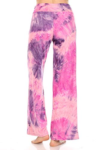 Image of Leggings Depot Women's Wide Leg Drawstring Pajama Pants for Lounge, Sleep