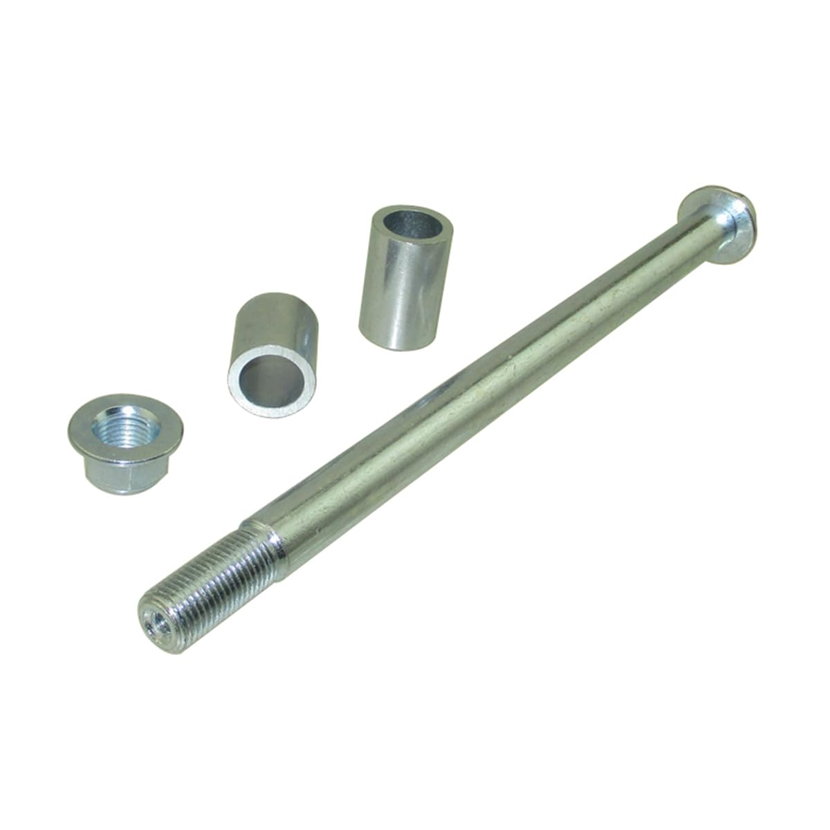 Axe de roue avant percé 15 mm x 245 mm pour moto tout-terrain chinoise Pit Mini Super Motard