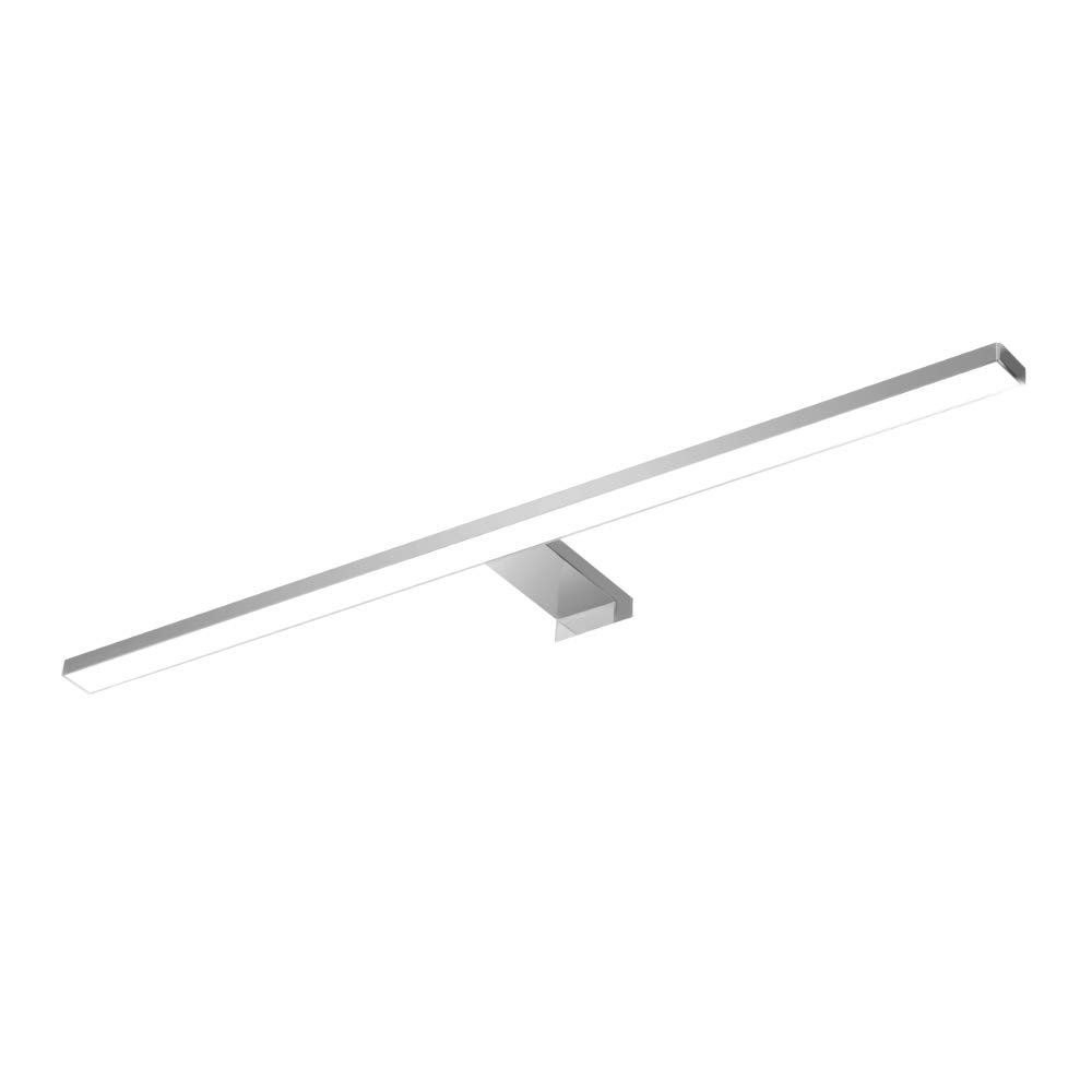 Lampe LED pour salle de bain 600 mm luminaire de miroir éclairage 230 V aluminium, température de couleur : blanc chaud