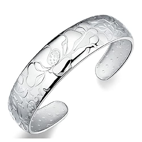 Bracelet fleur de lotus femme le cadeau élégant et ajustable pour célébrer une fête
