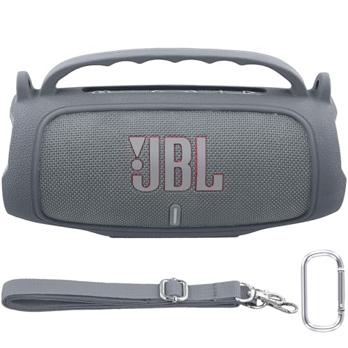 Baval Silicone Cover for JBL Charge 5 Portable Waterproof Bluetooth Speaker