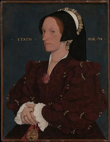 Tableau Hans Holbein Margaret Wyatt décoration chambre 60x90cm