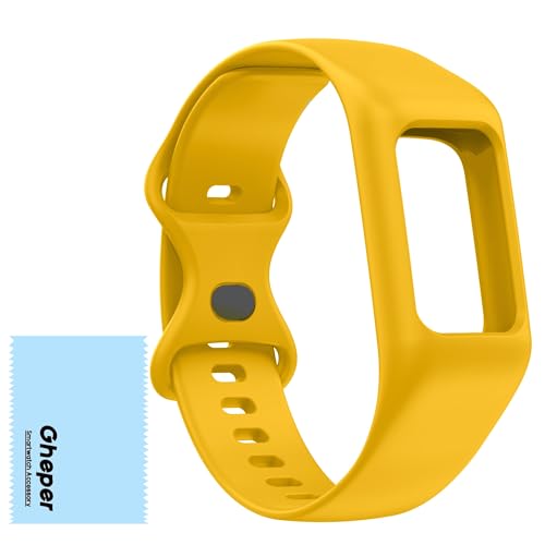 Gheper �\�t�g�E�H�b�`�o���h Compatible with Fitbit Charge 6,Charge 5, Charge 4, Charge 3/3SE �V���R�����X�g�o���h �I�[�����E���h�ی�o���h �����p�X�g���b�v�ƌ݊�������