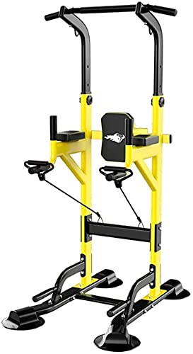 MaGiLL Pull Up Station Dip Bar Station Power Tower Multi Gym Pull Up Frame Dip Bars Free Standing