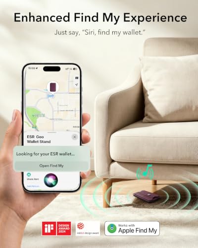 Image of ESR Geo for MagSafe Wallet with Full Find My Functionality, 5 Card Holder