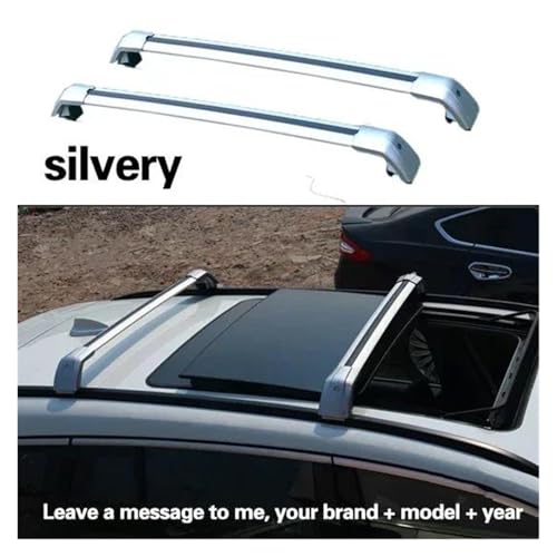 Barras transversales para MG Marvel R 2021 de aluminio gris 2