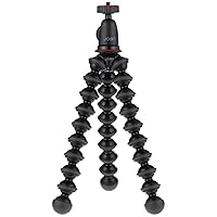 JOBY Kit GorillaPod 1K, Treppiede Compatto Flessibile con Testa a Sfera per Fotocamere