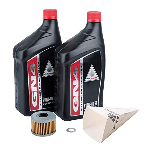 Tusk 4-Stroke Oil Change Kit Pro-Honda GN4 10W-40 Compatible with Honda CRF250L 2013-2016