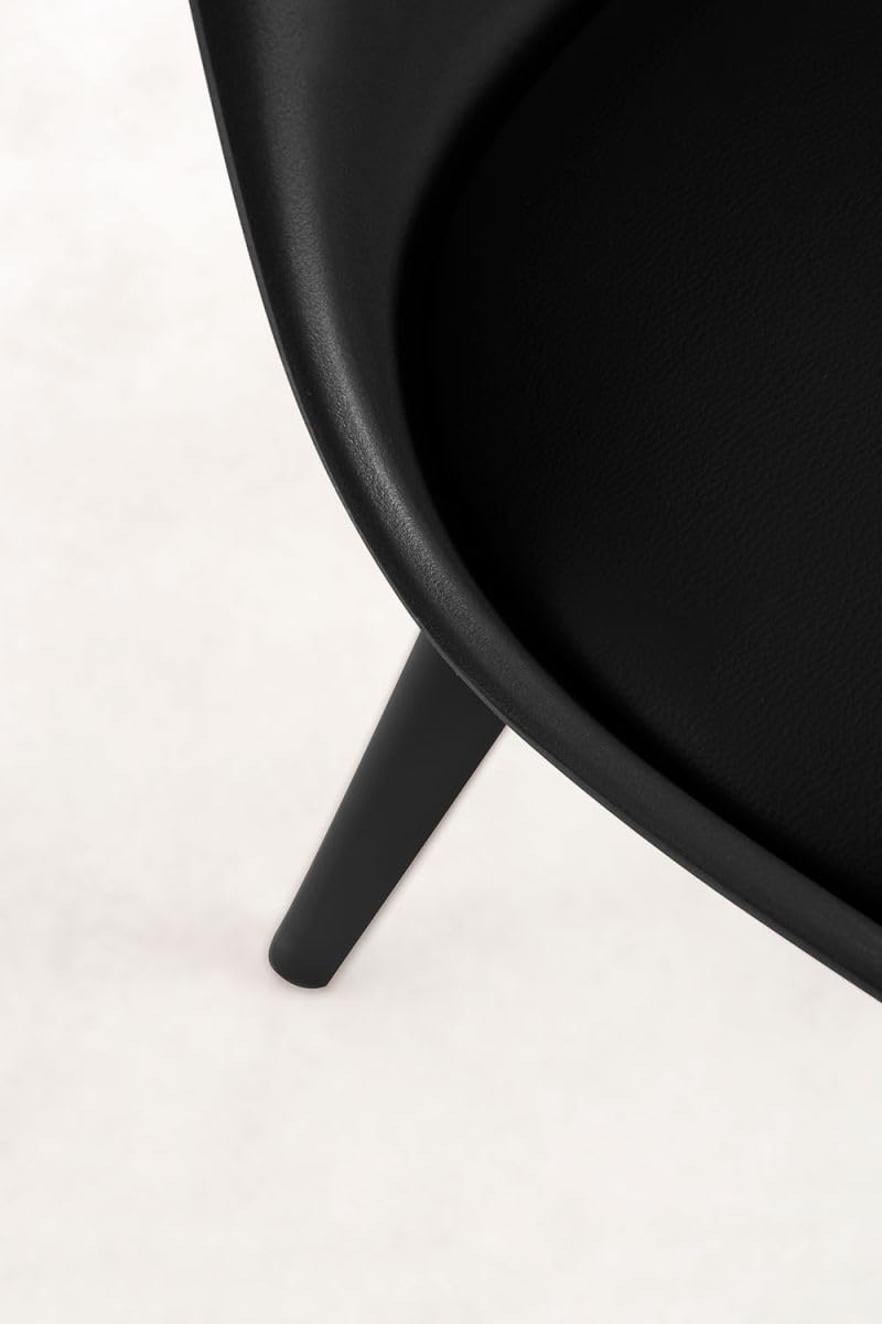 Regalos Miguel - Packs Sillas Comedor - Pack 4 Sillas Synk Suprym - Negro
