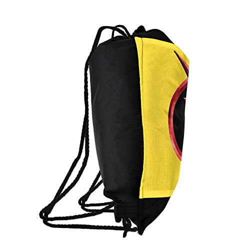 LOGOVISION The Flash TV Series Reverse Flash Logo Drawstring Backpack Sports Bag Sackpack 17" x 13", Perfect for Gym, Yoga or Practice2