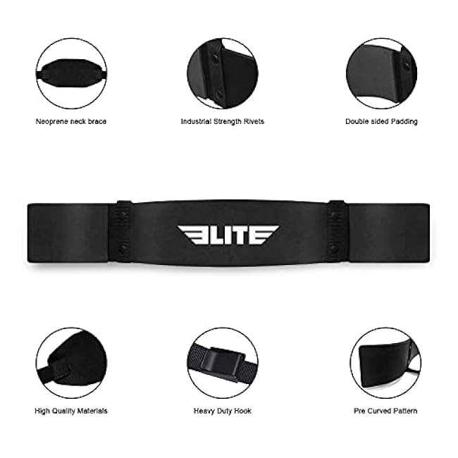 Elite Sports Arm Blaster for Building Arm Biceps & Triceps Dumbbells & Barbells Curls Muscle Builder Bicep Adjustable Isolator for Big Arms Bodybuilding Perfectly Balanced Support