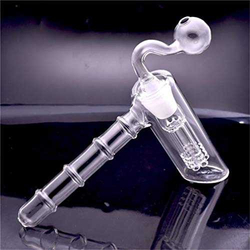 Mosi Mimi 18mm Glass Bongs Water Pipes Hammer Shape Arm perc Percolator Bubbler Dab Rigs Bongs Water Pipes Oil Burner… – Bild 5