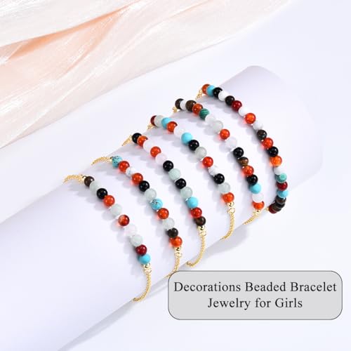 10-21 Year Old Girl Birthday Gifts, Happy 10th-21st Birthday Decorations Beaded Bracelet Gifts for Girls with Cards2