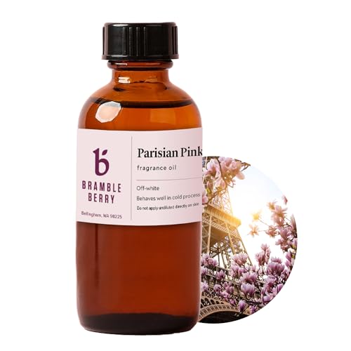 Image of Bramble Berry Parisian Pink Soft Rose & Powder Scent for Soap Making, Candles, Lotion, Bath Bombs & Perfume | Skin Safe, Vegan, Paraben & Phthalate Free, DIY Craft Essential