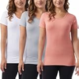 Ladies' Cool Tee Short Sleeve Scoop Neck, 3-Pack
