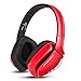 Produktbild Bluetooth Kopfhörer Wireless Headset Faltbare Gaming Headset V4.1 mit Mikrofon für PS4 PC Mac Smartphones Computer (Rot)