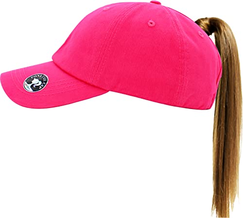 Image of Classic Plain Ponytail Messy High Bun Headwear Adjustable Cotton Trucker Mesh Glitter Hat Baseball Cap
