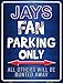 Jays Novelty Mini Metal Parking Sign PM-213