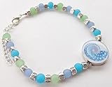 One Putt Designs Par 4 Collection Ball Marker Ankle Bracelet - by The Sea Glass Golf Ball